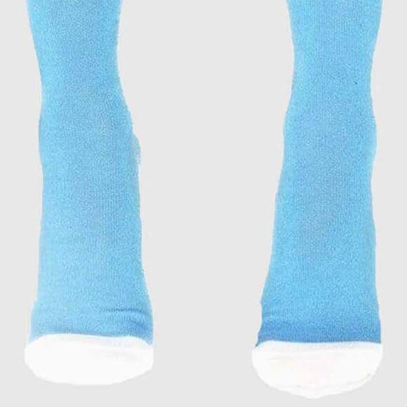 Snow Man Socks Womens One Size OS Festive Holiday Costume Hosiery - Picture 6 of 7